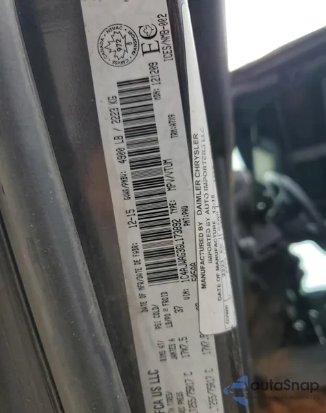 2016 Jeep Wrangler Sport z USA, uszkodzony, nr VIN 1C4AJWAG3GL173892